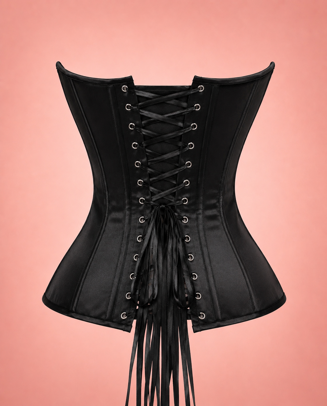 Midnight Sheer Corset Top